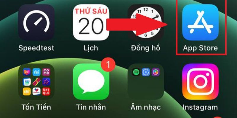 Hướng dẫn cược thủ cách tải app 88CLB trên iOS